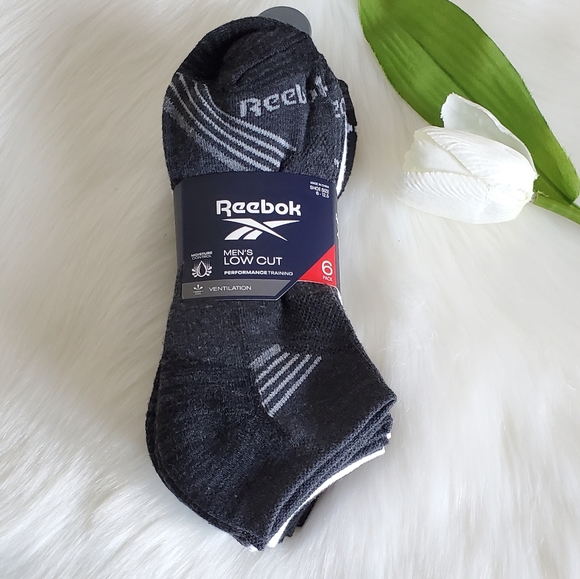 Reebok Other - Reebok Men's Low Cut Socks 6 Pack